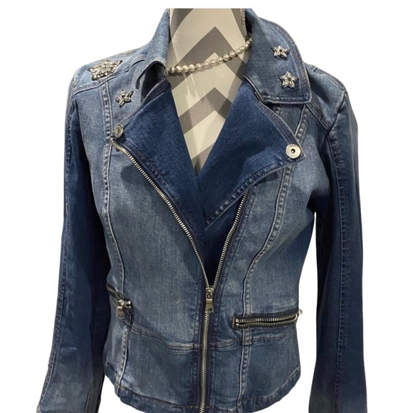 INC International Concepts Jackets & Blazers - INC denim Jean jacket